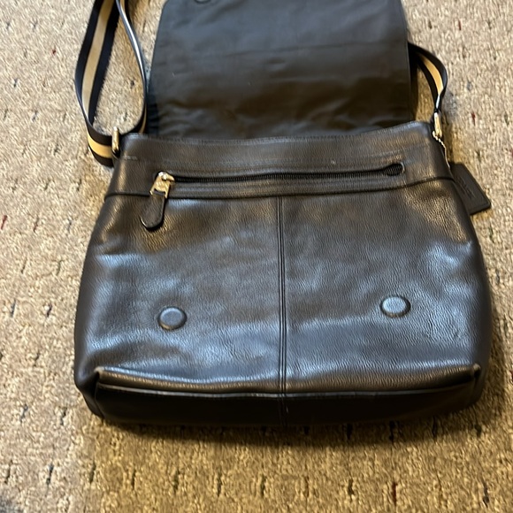 Coach Black Leather Crossbody Bag - Picture 14 of 15